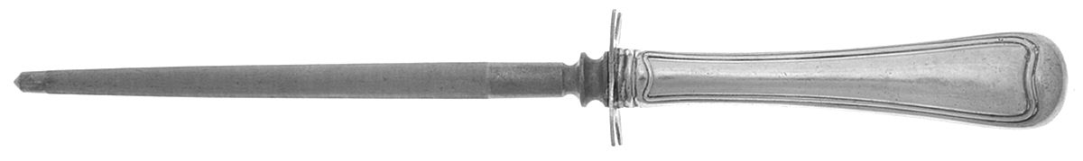 Old French (Sterling, 1905) Small Knife Sharpener W/Sterling Guard by Gorham Silver-1
