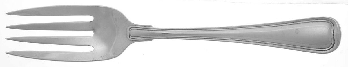 Old French (Sterling, 1905) Small Solid Serving Fork by Gorham Silver-1
