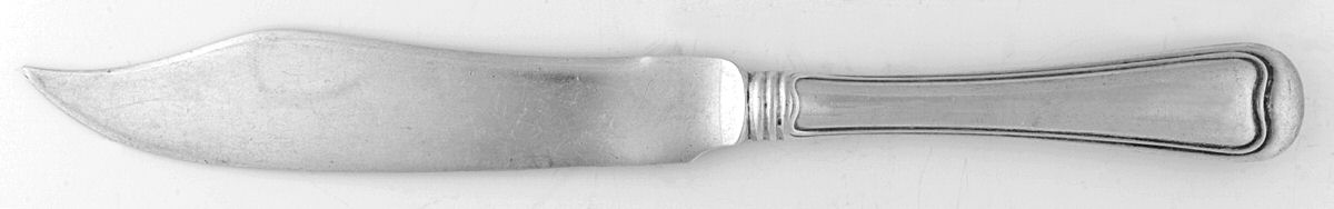 Old French (Sterling, 1905) Individual Hollow Handle Fish Knife-Sterling Blade by Gorham Silver-1