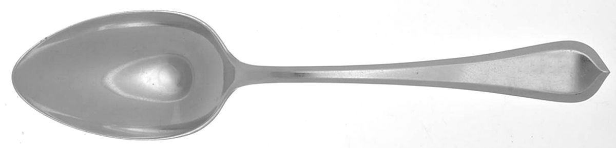 Old London-Plain (Sterling, 1916, No Monos) Dessert/Oval Soup Spoon by Gorham Silver-1