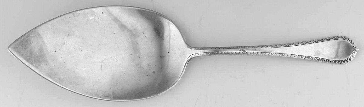 Old London-Engraved (Sterling, 1916) Large Solid Pie Knife by Gorham Silver-1