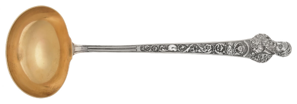Old Masters (Sterling, 1885) Small Solid Soup Ladle by Gorham Silver-1