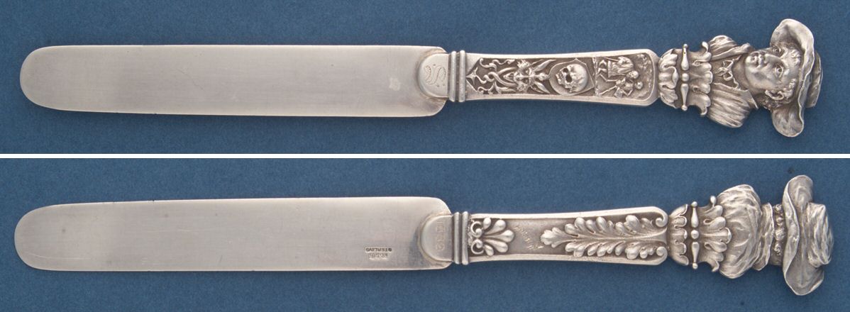 Old Masters (Sterling, 1885) Solid Dessert/Tea Knife by Gorham Silver-1