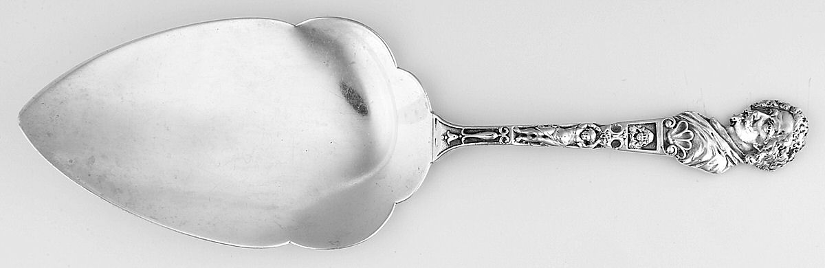Old Masters (Sterling, 1885) Large Solid Pie Knife by Gorham Silver-1