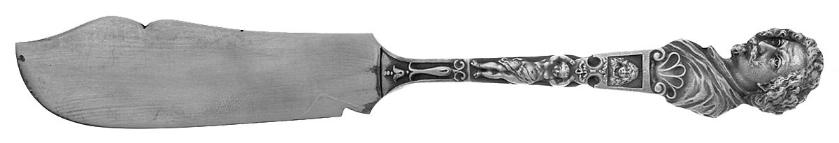 Old Masters (Sterling, 1885) Flat Handle Master Butter Knife by Gorham Silver-1
