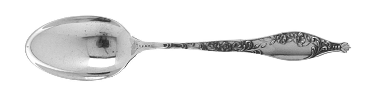 Oxford (Sterling, 1895) Monogram Teaspoon by Gorham Silver-1