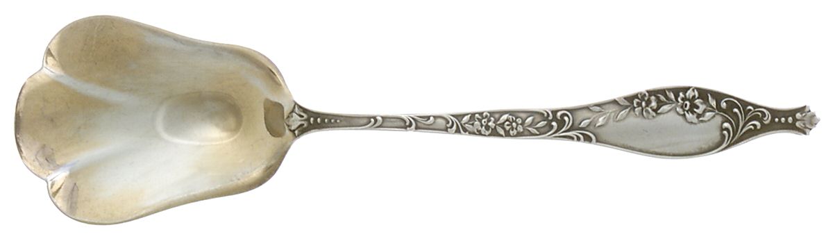 Oxford (Sterling, 1895) Sugar Shell Spoon by Gorham Silver-1