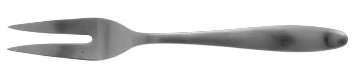 Pace (Stainless) Medium Solid Cold Meat Serving Fork by Gorham Silver-1