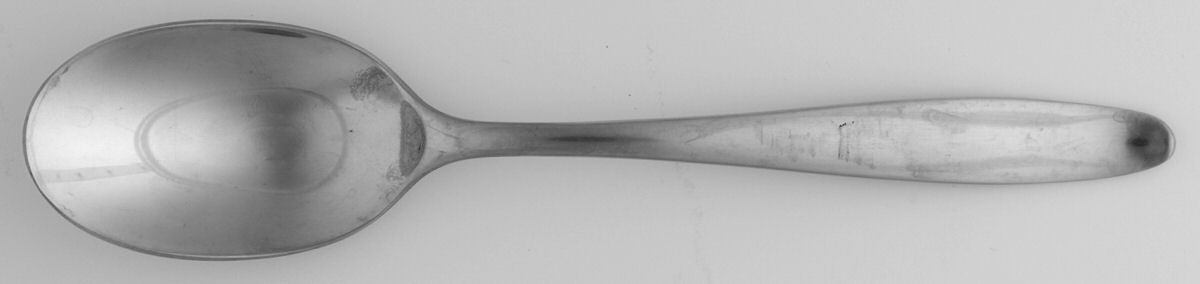 Pace (Stainless) Oval Place Soup Spoon by Gorham Silver-1
