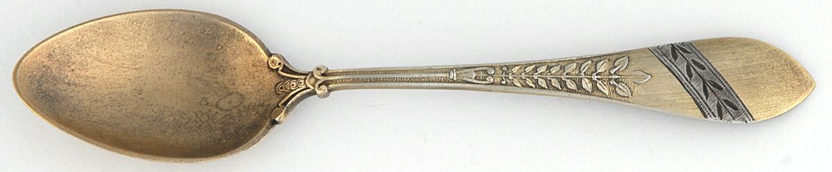 Palm (Sterling, 1870) Demitasse Spoon by Gorham Silver-1