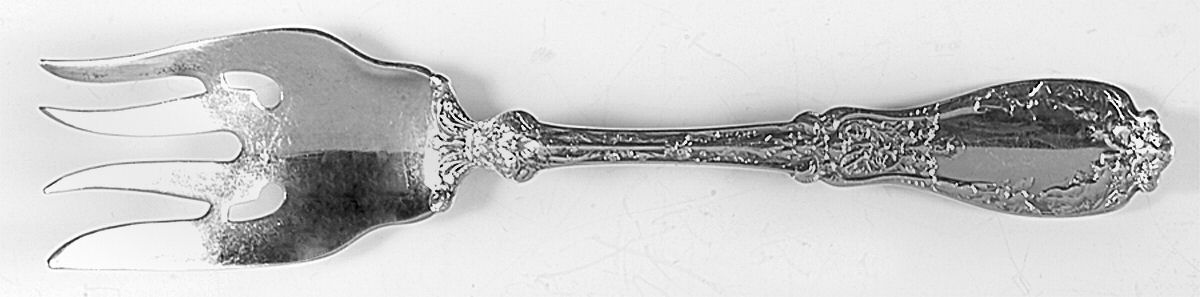 Paris (Sterling, 1900, No Monograms) Medium Solid Cold Meat Serving Fork by Gorham Silver-1