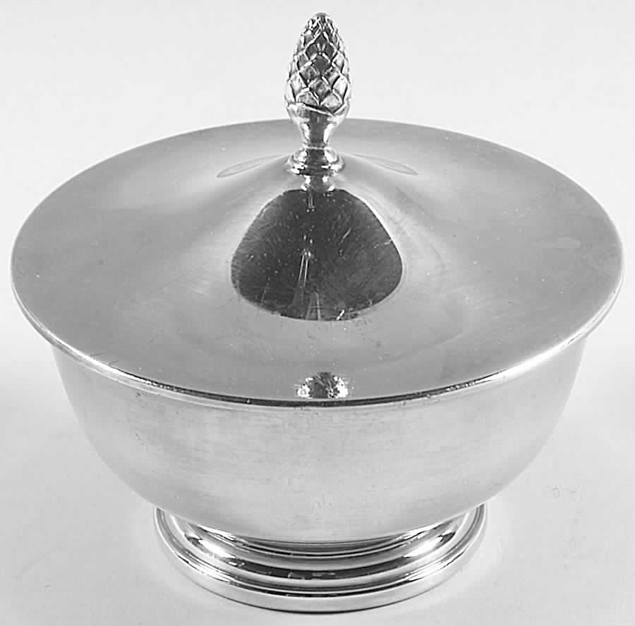 Paul Revere (Silverplate, Hollowware) Sugar Bowl & Lid by Gorham Silver-1