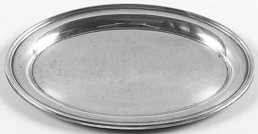 Paul Revere (Silverplate, Hollowware) Silverplate Tray (for Creamer and Sugar Set) by Gorham Silver-1