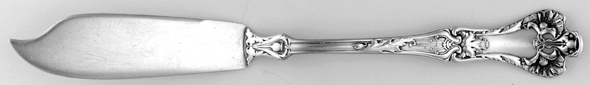Patrician (Sterling, 1902) Flat Handle Master Butter Knife by Gorham Silver-1