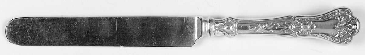 Patrician (Sterling, 1902) Blunt Hollow Knife with Bolster by Gorham Silver-1