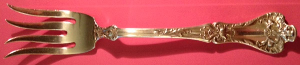 Patrician (Sterling, 1902) Medium Chipped Beef Fork by Gorham Silver-1