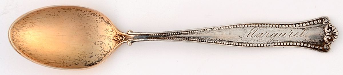 Pembroke (Sterling, 1895) Monogram Demitasse Spoon by Gorham Silver-1