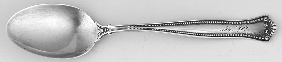 Pembroke (Sterling, 1895) Monogram Five O'Clock Teaspoon by Gorham Silver-1