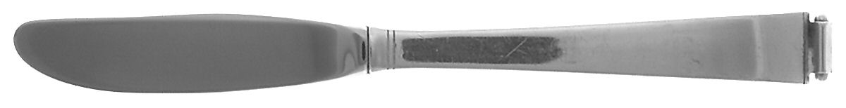Perspective (Sterling, 1959) Modern Hollow Butter Spreader (Stainless) by Gorham Silver-1