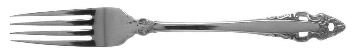 Pierced Baroque (Stainless) Fork by Gorham Silver-1