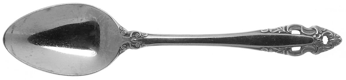 Pierced Baroque (Stainless) Teaspoon by Gorham Silver-1