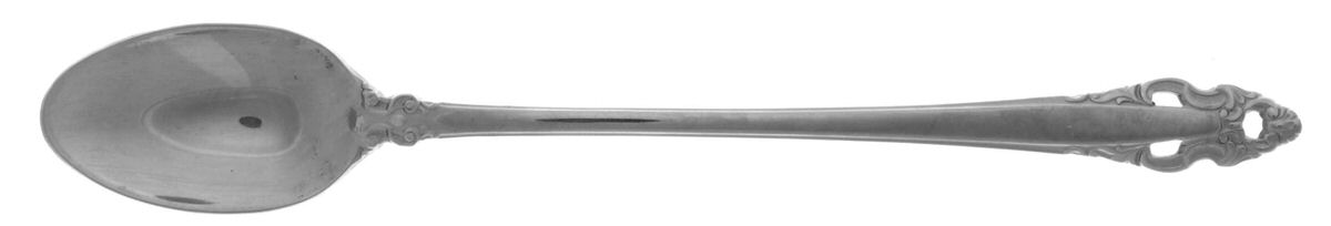 Pierced Baroque (Stainless) Iced Tea Spoon by Gorham Silver-1