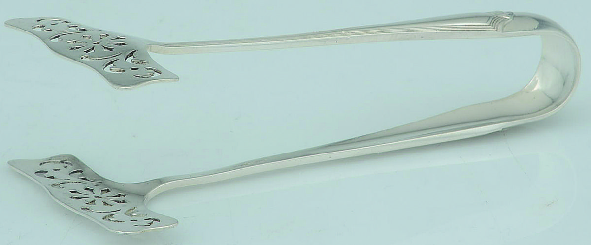Plymouth (Sterling, 1911) Large Solid Sandwich Tongs by Gorham Silver-1