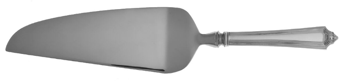 Plymouth (Sterling, 1911) Pie and Cake Server with Stainless Blade HC by Gorham Silver-1