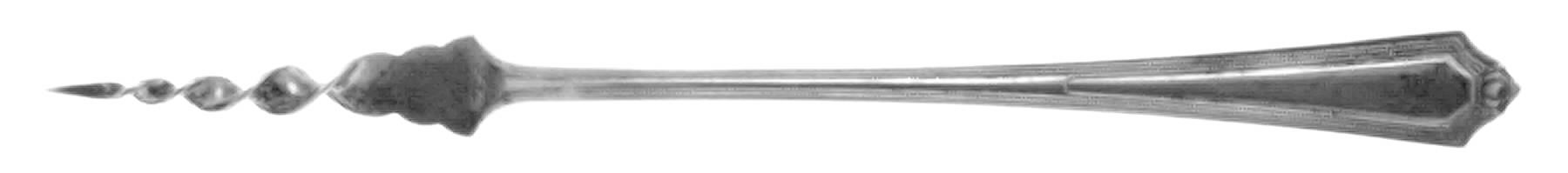 Plymouth (Sterling, 1911) One Tine Butter Pick by Gorham Silver-1