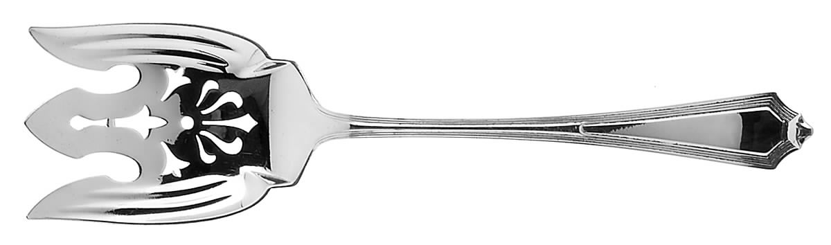 Plymouth (Sterling, 1911) Solid Salad Serving Fork by Gorham Silver-1
