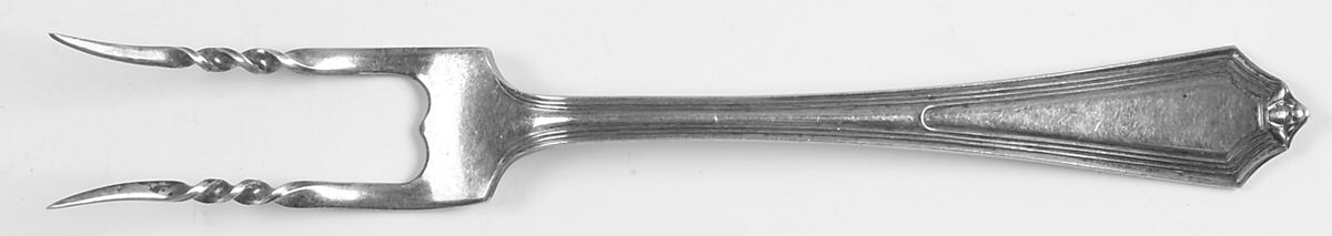 Plymouth (Sterling, 1911) Sandwich Fork by Gorham Silver-1
