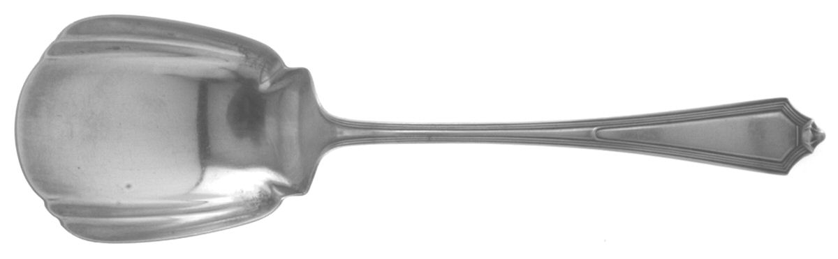 Plymouth (Sterling, 1911) Solid Salad Serving Spoon by Gorham Silver-1