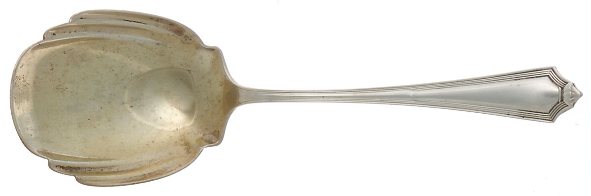 Plymouth (Sterling, 1911) Large Jelly Spoon by Gorham Silver-1