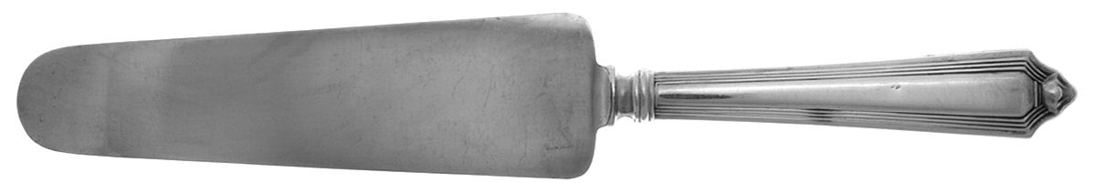 Plymouth (Sterling, 1911) Pie Server with Silverplate Blade by Gorham Silver-1