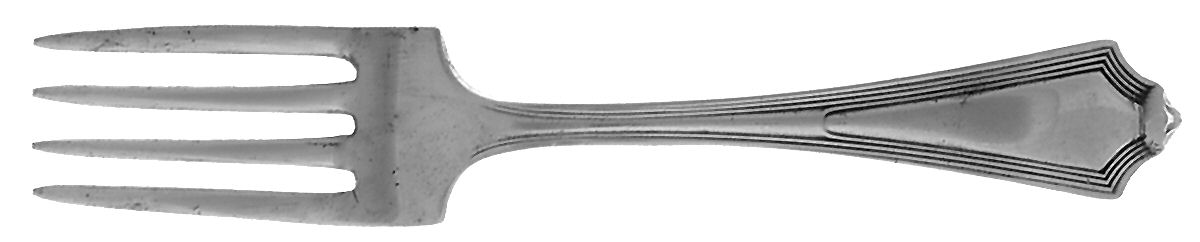 Plymouth (Sterling, 1911) Baby Fork by Gorham Silver-1