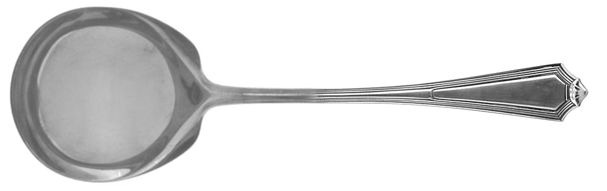 Plymouth (Sterling, 1911) Round Bowl Soup Spoon (Bouillon) by Gorham Silver-1