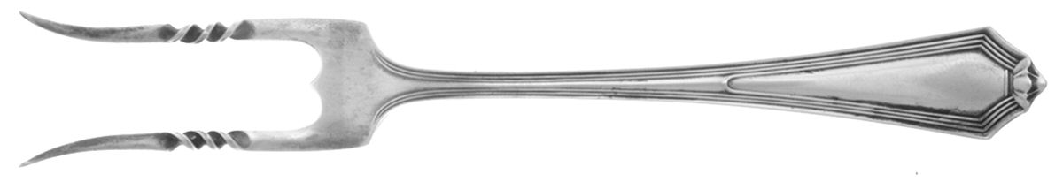 Plymouth (Sterling, 1911) Factory-Made Baked Potato Fork by Gorham Silver-1