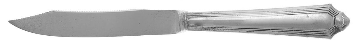 Plymouth (Sterling, 1911) Orange Knife with Silverplate Blade by Gorham Silver-1