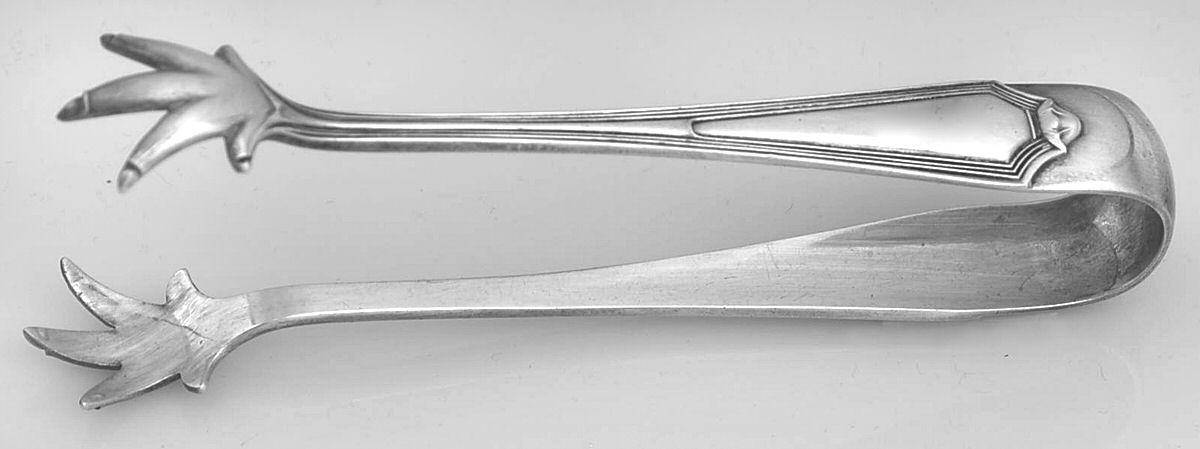Plymouth (Sterling, 1911) Large Sugar Tongs by Gorham Silver-1