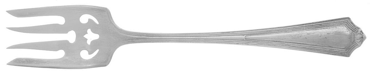 Plymouth (Sterling, 1911) Large Ramekin Fork by Gorham Silver-1