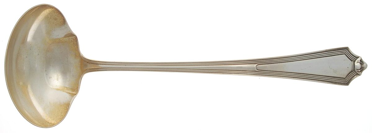 Plymouth (Sterling, 1911) Solid Soup Ladle by Gorham Silver-1
