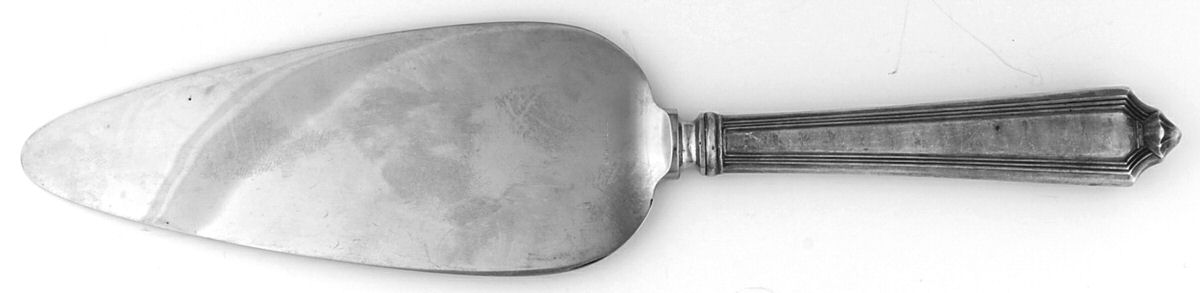 Plymouth (Sterling, 1911) Pie Server with Stainless Blade by Gorham Silver-1