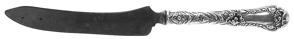 Poppy (Sterling, 1902) Small Steak Carving Knife with Stainless Blade by Gorham Silver-1