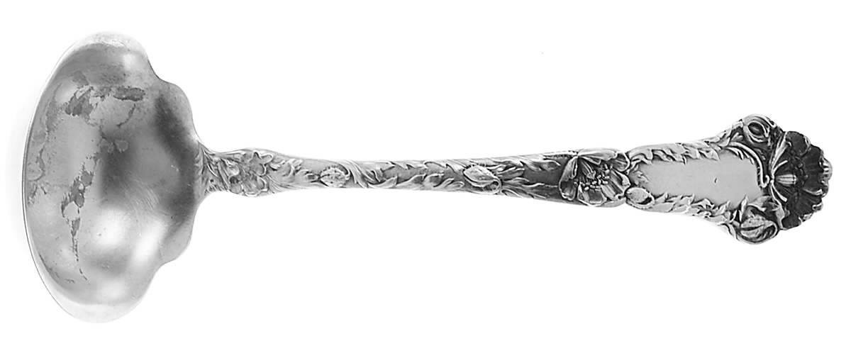 Poppy (Sterling, 1902) Solid Gravy Ladle by Gorham Silver-1