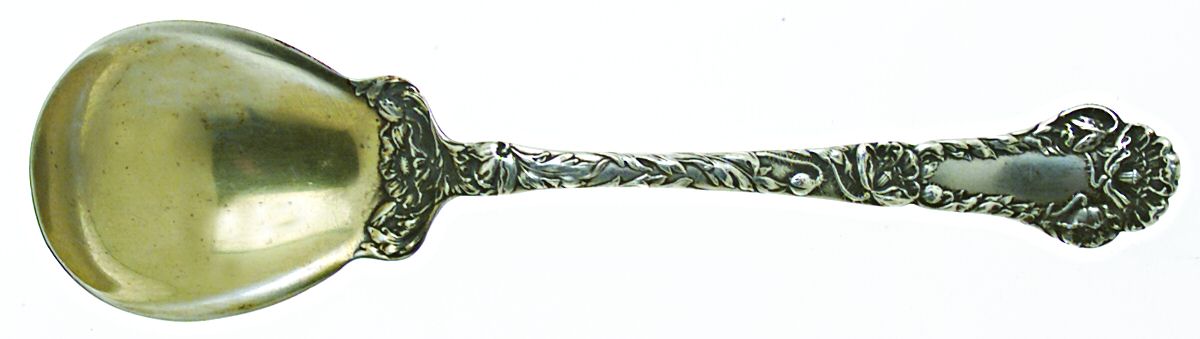 Poppy (Sterling, 1902) Sugar Spoon by Gorham Silver-1