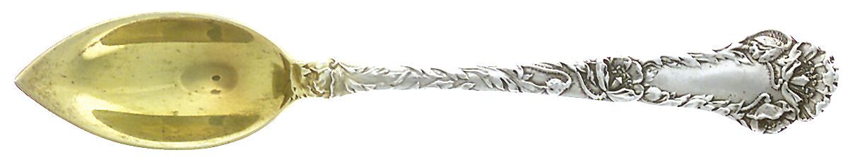 Poppy (Sterling, 1902) Fruit/Orange Spoon by Gorham Silver-1