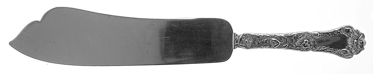 Poppy (Sterling, 1902) Large Solid Ice Cream Slicer by Gorham Silver-1