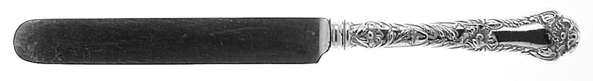 Poppy (Sterling, 1902) Blunt Hollow Knife with Bolster by Gorham Silver-1