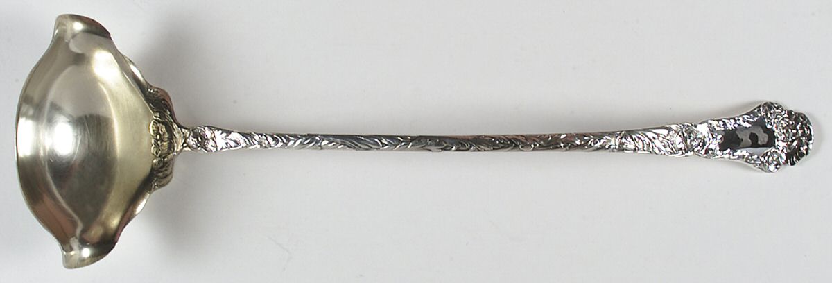 Poppy (Sterling, 1902) Punch Ladle Solid Piece by Gorham Silver-1