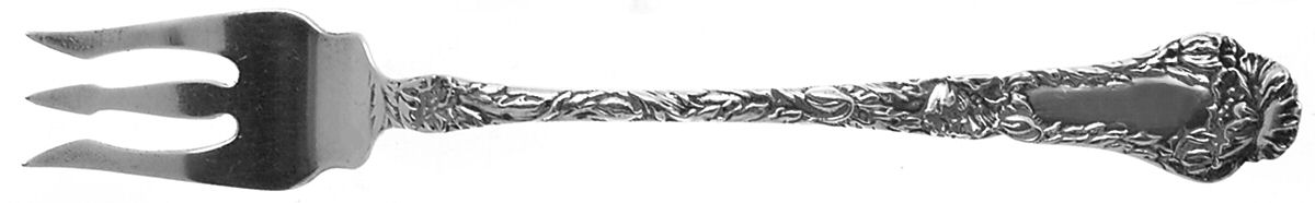 Poppy (Sterling, 1902) Olive Fork by Gorham Silver-1